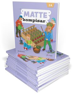 Mattekompisar 2, elevbok A, 25 ex