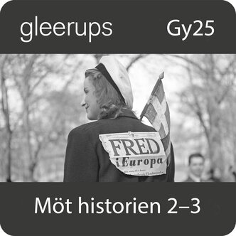 Möt historien 2-3, digitalt läromedel, lärare, 12 mån, Gy25