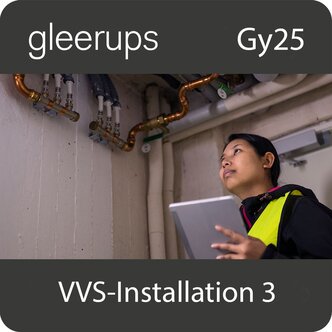 BokGym VVS-Installation 3, digitalt, elev, 12 mån, Gy25