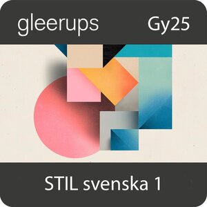 STIL svenska 1, digitalt läromedel, elev, 6 mån, Gy25