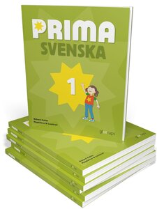Prima svenska 1 Basbok 20 ex+Lärarhandledning+Digitalt lärom