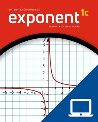 Exponent 1c, digitalt lärarmaterial, 12 mån