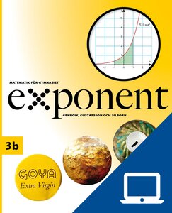 Exponent 3b, digitalt lärarmaterial, 12 mån
