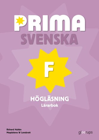 Prima Svenska F Högläsning Lärarbok