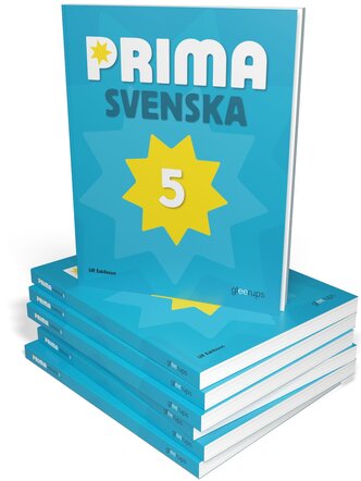 Prima Svenska 5 Basbok Paket 20 ex + Lärarwebb Indlic 12 mån