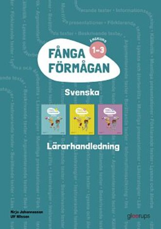 Fånga förmågan svenska Lärarhandl 1-3 + 8 planscher