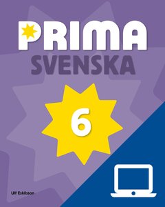 Prima Svenska 6, digitalt lärarmaterial, 12 mån