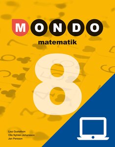 Mondo Matematik 8, digitalt lärarmaterial, 12 mån